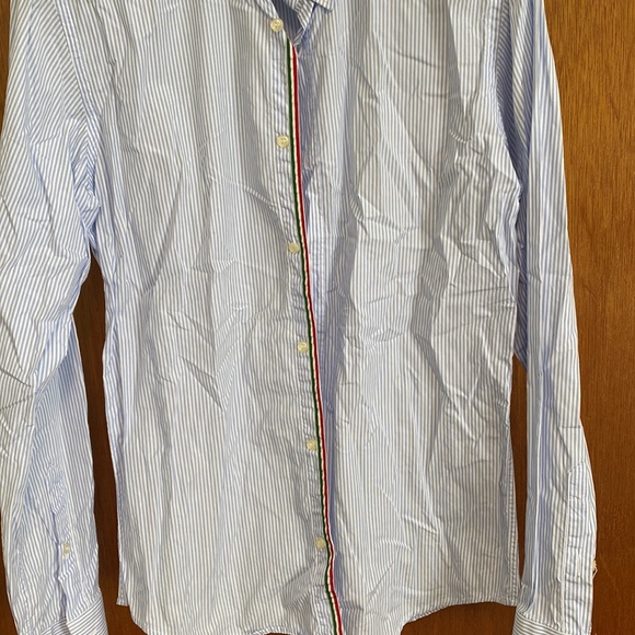 Men’s Striped Button-Up - Picture 3 of 8
